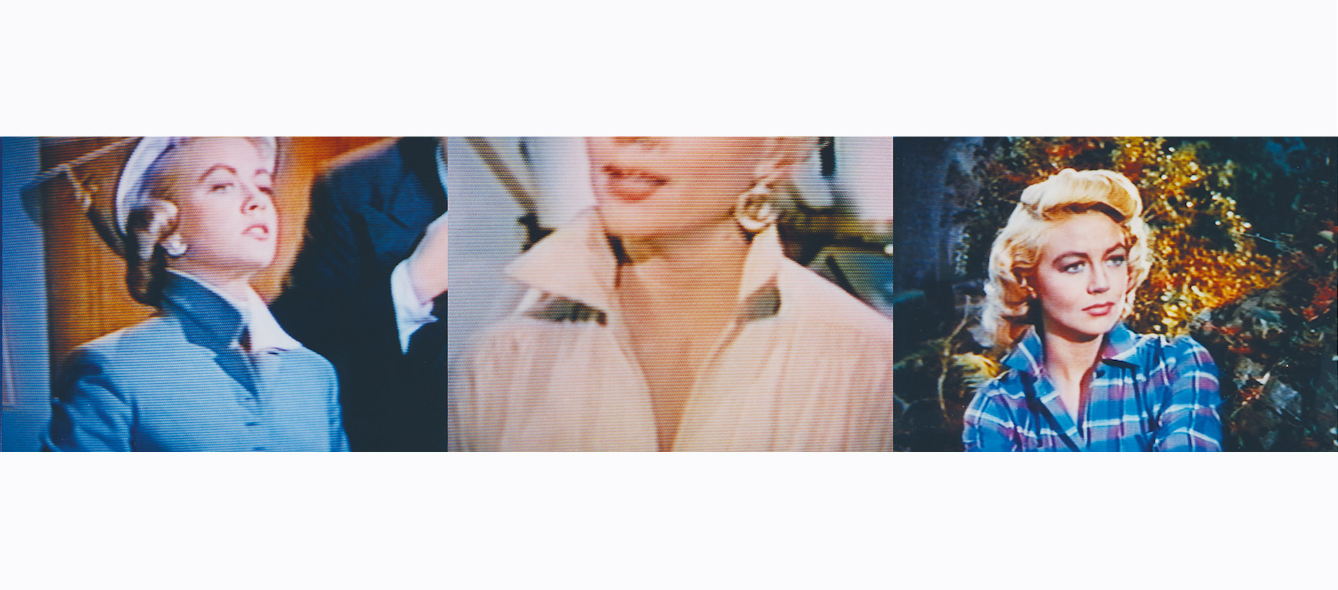 Detail from the photo collage Dorothy Malone's collar by John Waters