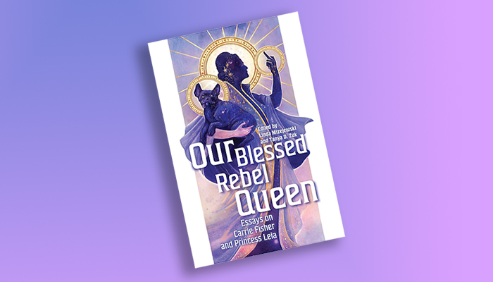 The book cover for Our Blessed Rebel Queen.